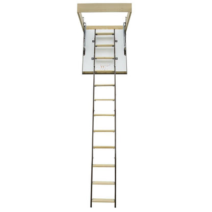 Lofttrappe Stallux MAX 90x80 cm Hvid