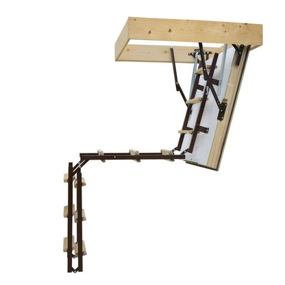 Lofttrappe Stallux MAX 90x80 cm Hvid