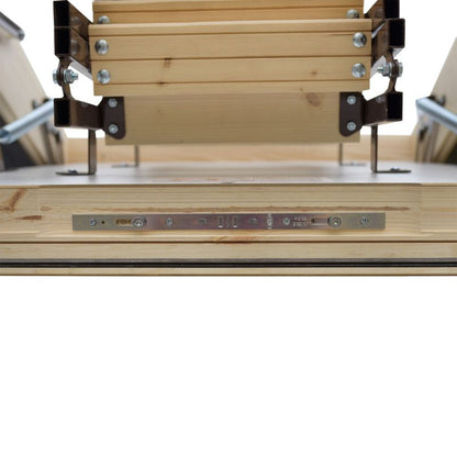 Lofttrappe Stallux MAX 90x80 cm Hvid