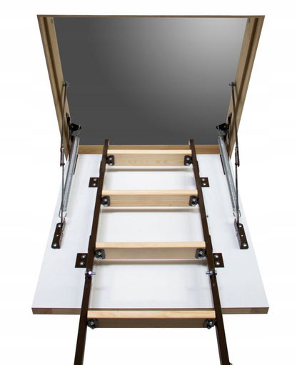 Lofttrappe Stallux MINI Plus 80x55 cm Hvid