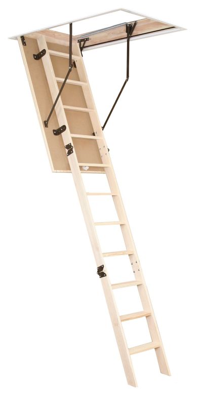 Lofttrappe LL1T 120x70 cm Fyrretræ