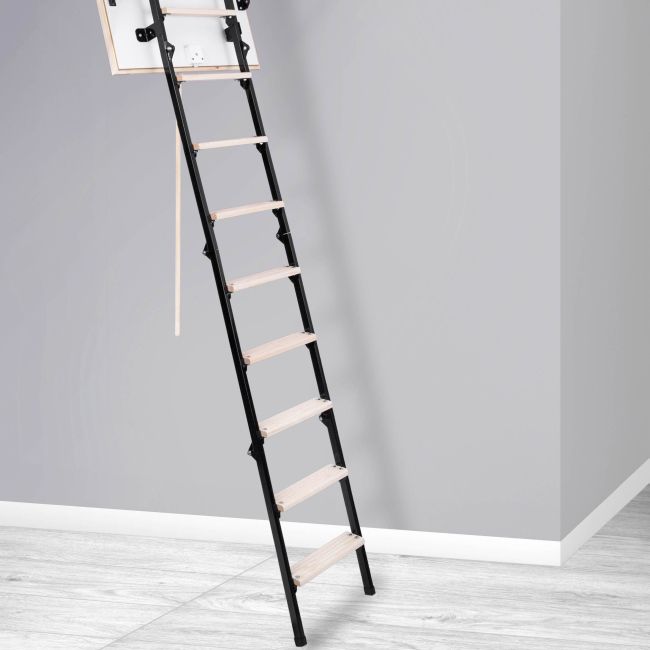 Lofttrappe LL3TS 70x80 cm Træ
