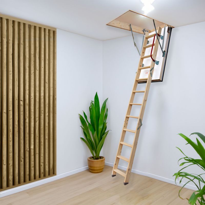 Lofttrappe Nordic 120x70 cm Træ
