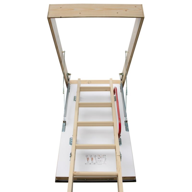 Lofttrappe Nordic 120x70 cm Træ