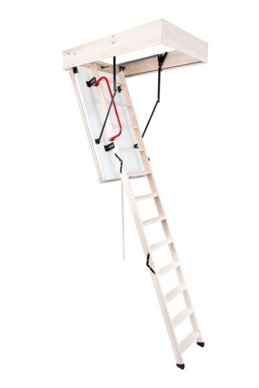 Lofttrappe Passive 120x60 cm Hvid