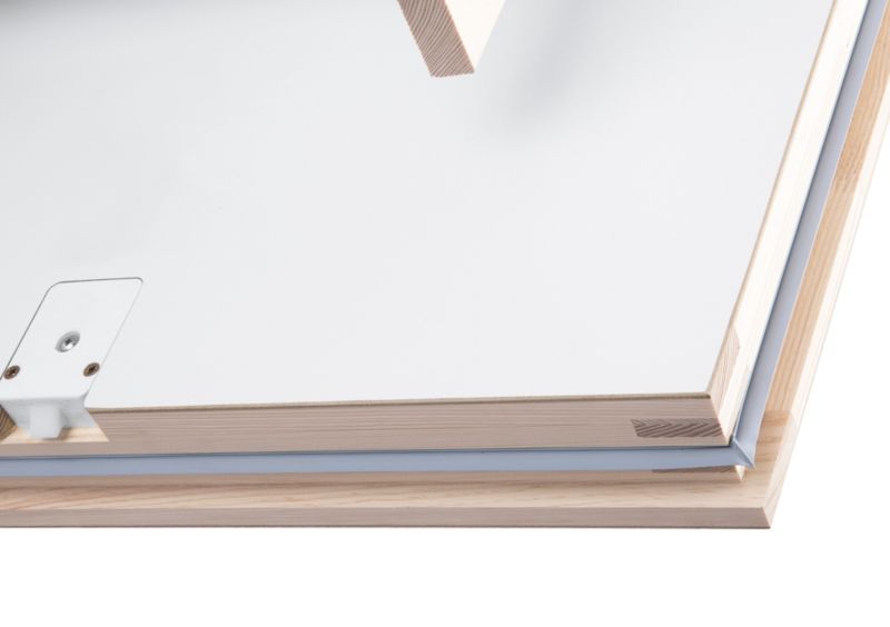 Lofttrappe Passive 120x60 cm Hvid