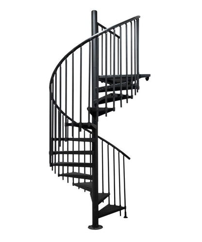 Spindeltrappe Heavy Metal Ø169 cm Sort | 5907710653111