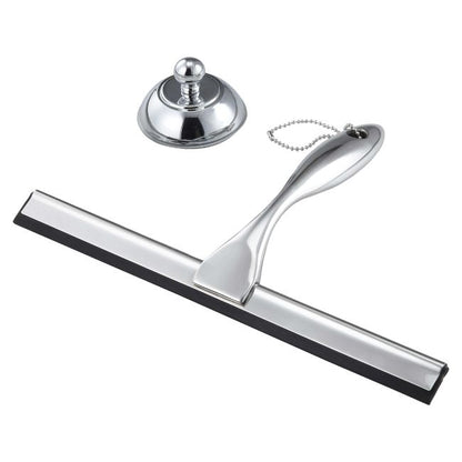 Bruseskraber Galego 24 cm Sølv Aluminium & Gummi 10CPK703