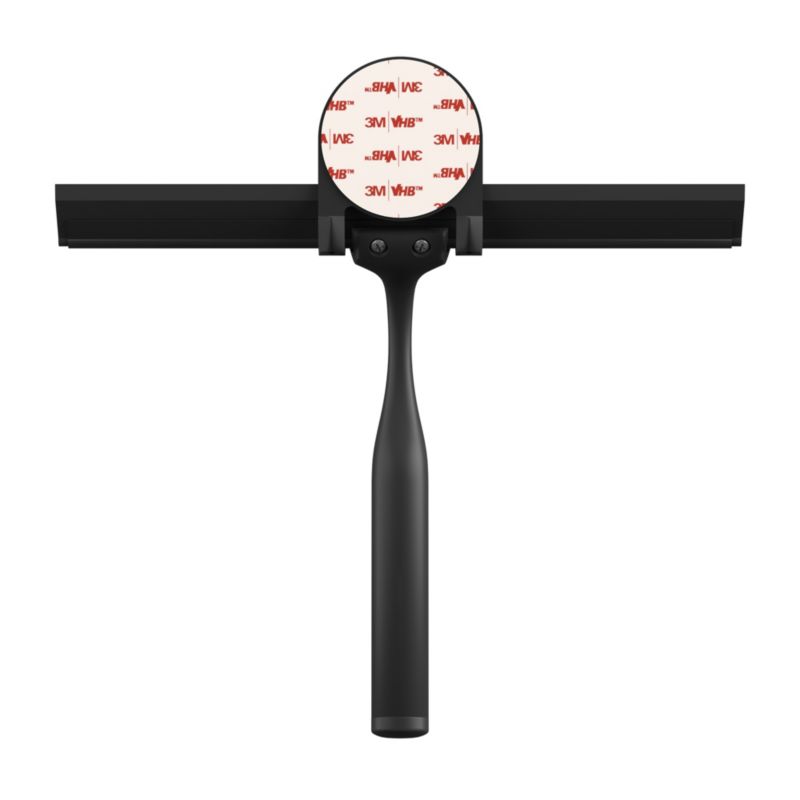 Bruseskraber med Vægophæng Cavally Sort 21 cm