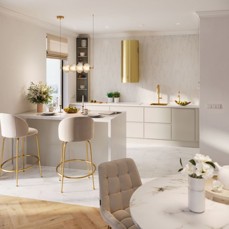 Kompositvægpanel Neutral Bianco Onyx/Myst Marble 3x600x3000 mm