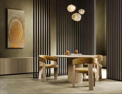 Lamelvæg 58 x 275 cm i grafitgrå