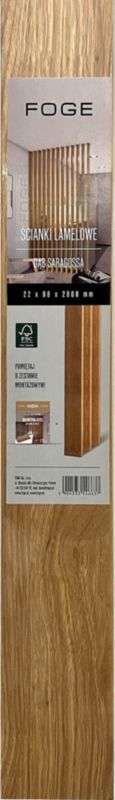 Laminatvæg 22 x 88 x 2800 mm Saragossa