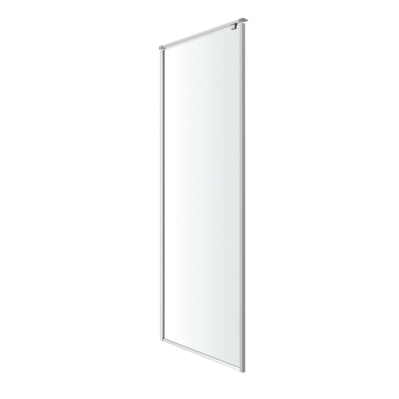 Brusevæg Ezili 80 cm Krom/Transparent | 5059340077734