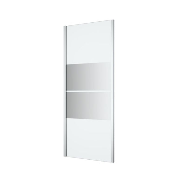 Brusebadsskærm Ledava 80 cm Krom Spejlglas