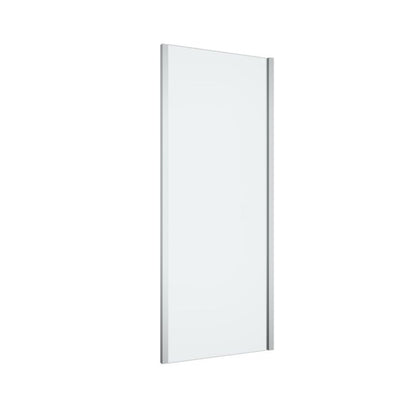 Brusevæg Ledava 80x195 cm Krom/Transparent