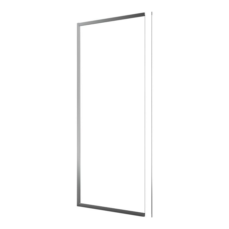 Brusevæg Maza 80 cm Krom/Transparent | 5063022657954