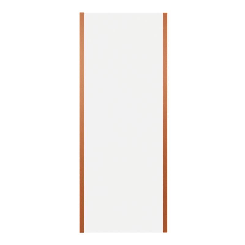 Brusevæg Ledava 80 cm Kobber/Transparent