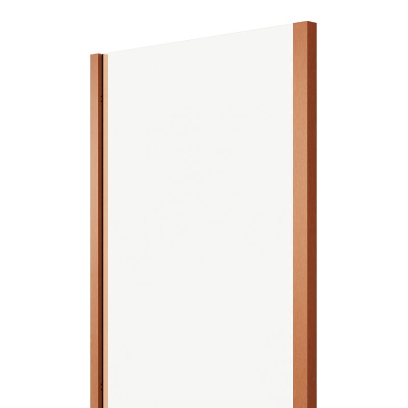Brusevæg Ledava 80 cm Kobber/Transparent