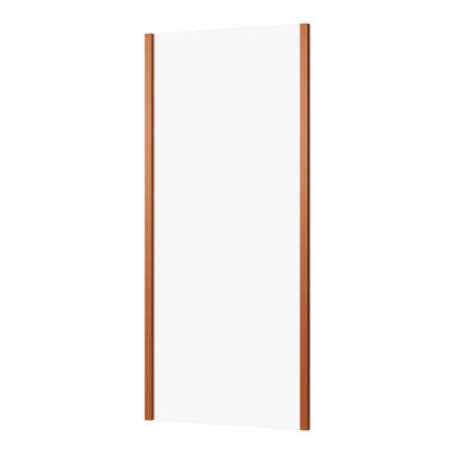 Brusevæg 90 cm Kobberbrun/Transparent