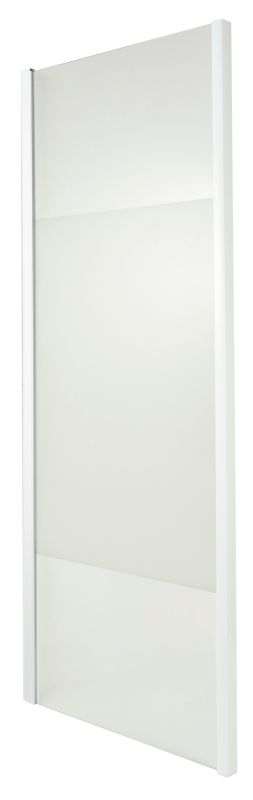Onega brusevæg 70 cm hvid/mønster