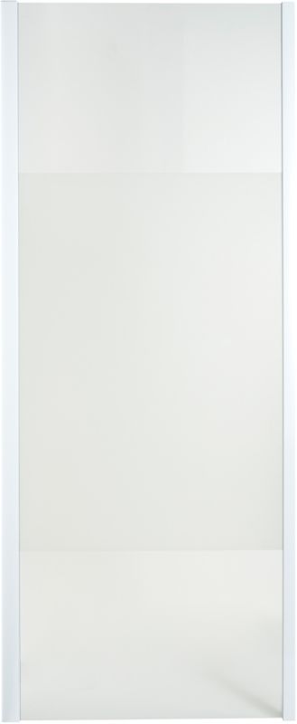 Onega brusevæg 70 cm hvid/mønster