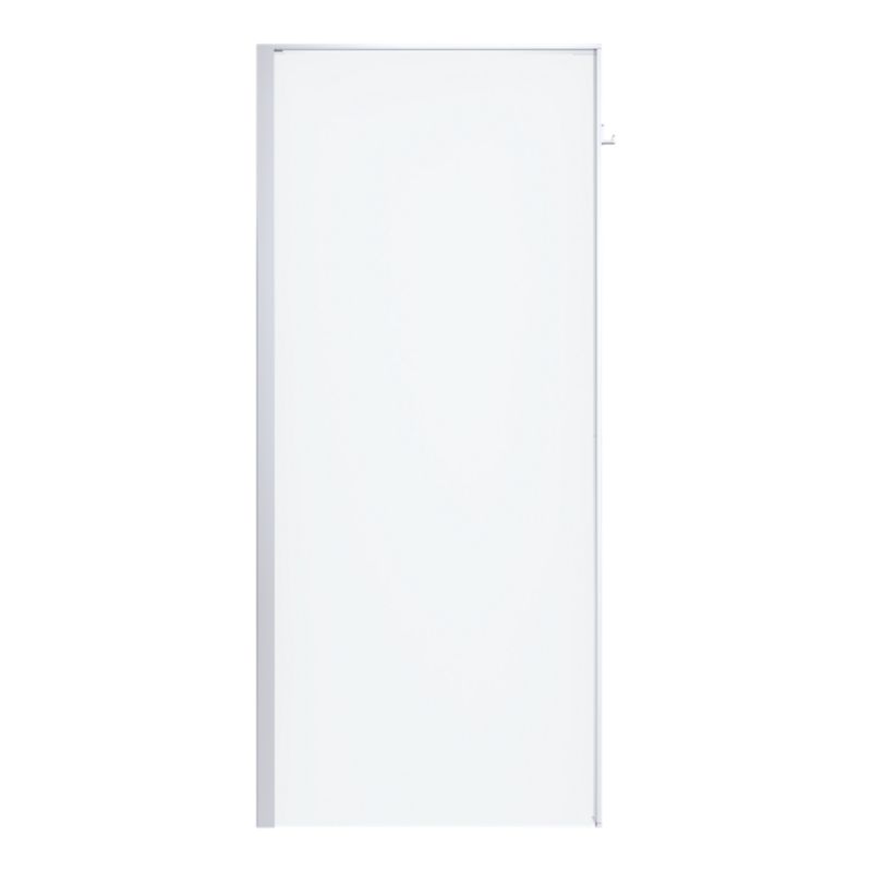 Brusevæg Walk-in 80x195 cm Krom/Transparent