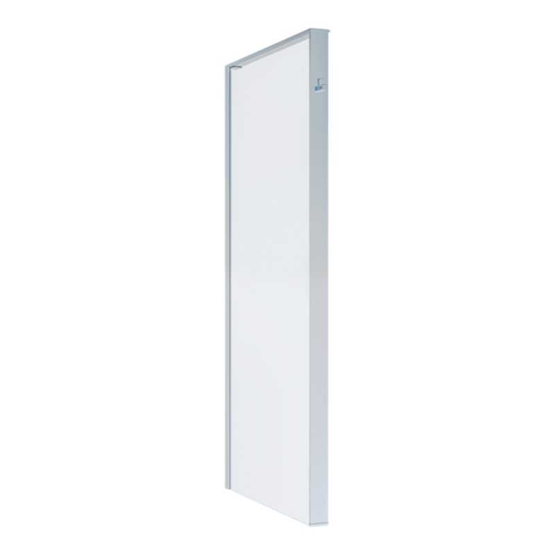 Brusevæg Walk-in 90 cm Krom/Transparent