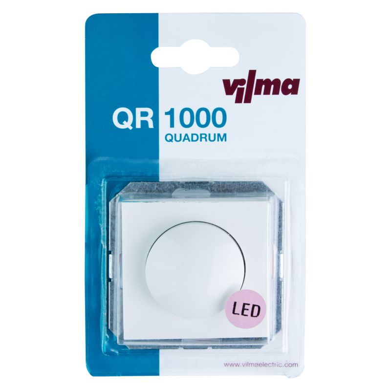 LED-dæmper DPM Solid Vilma QUADRUM hvid