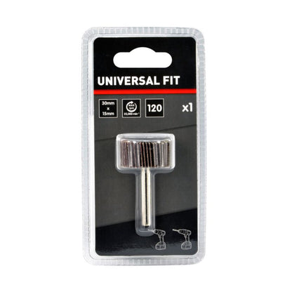 Universal stift-slipskive 30 x 15 mm P120