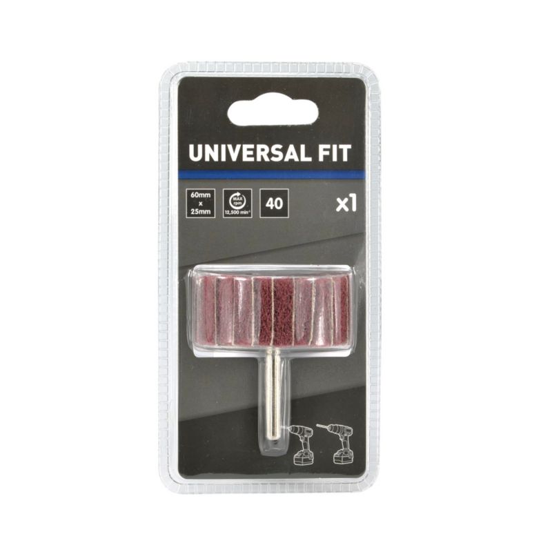 Universal skaftslibeskive 60 x 25 mm P40