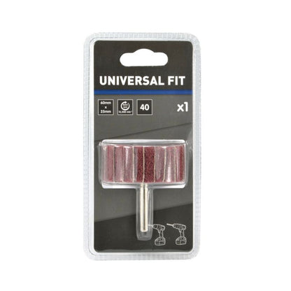 Universal skaftslibeskive 60 x 25 mm P40