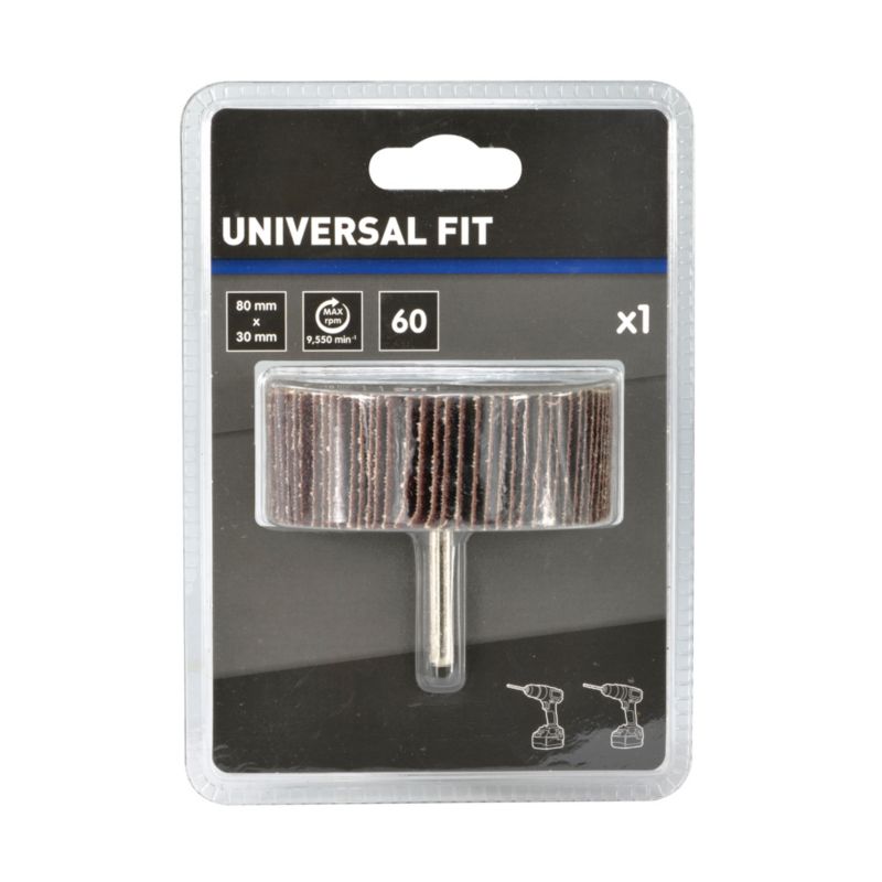 Universal skaftsliber 80 x 30 mm P60