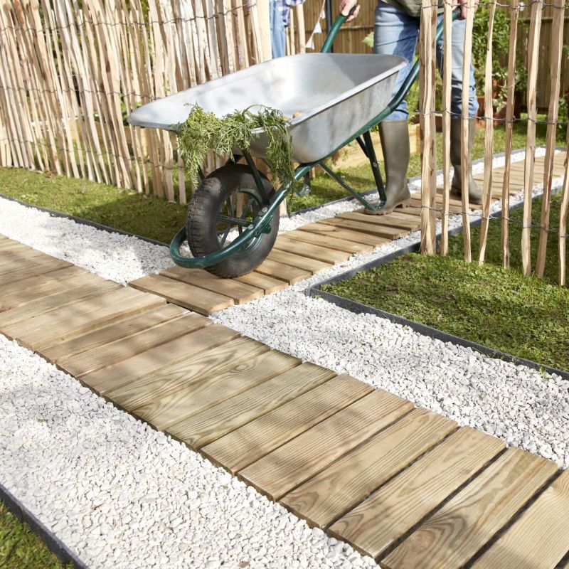 Klikstrom træterrasse gangbro 40 x 200 cm