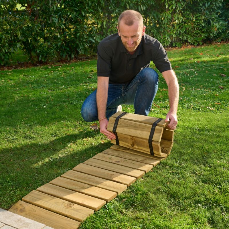 Klikstrom træterrasse gangbro 40 x 200 cm