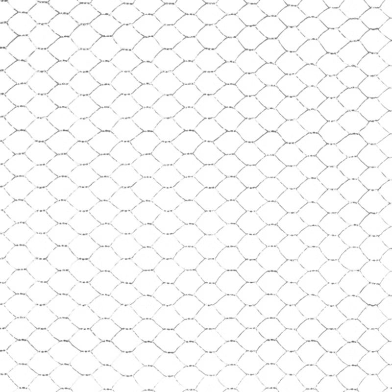 Sekskantnet 0,5x5 m Galvaniseret 13 mm UO3-WF05-030