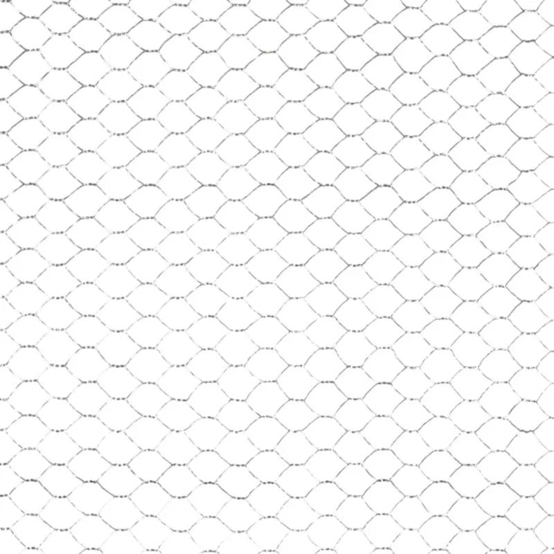 Sekskantnet 0,5x5 m Galvaniseret 13 mm UO3-WF05-030