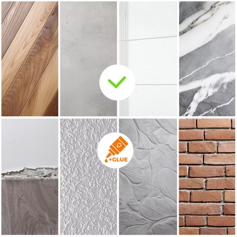 Selvklæbende Hjørneprofil PVC 30x30 mm