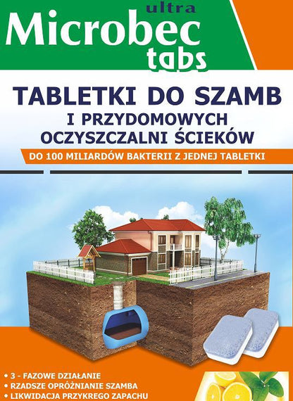 Septiktank Tablet Microbec Ultra 1 Stk