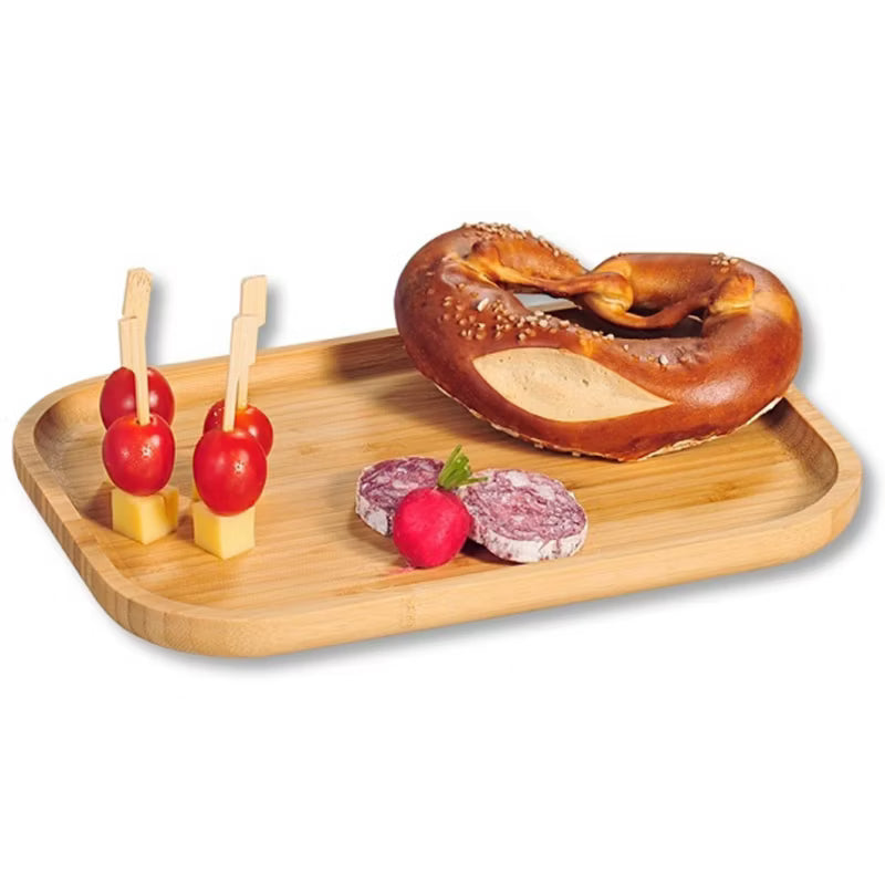 Serveringsbakke 30,5x20 cm Bambus