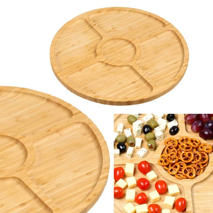 Serveringsbakke Bambus 35 cm Brun
