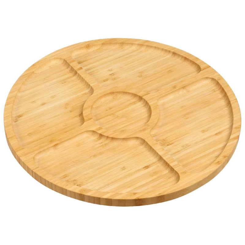 Serveringsbakke Bambus 35 cm Brun