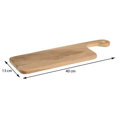 Serveringsbræt 40x13 cm Teaktræ Brun