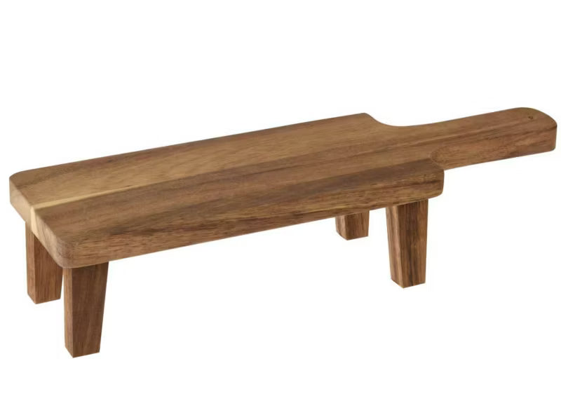Serveringsbræt Akacietræ 38x11 cm Brun