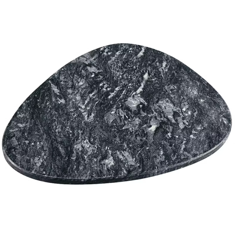 Serveringsbræt Marmor 25x25 cm Grå