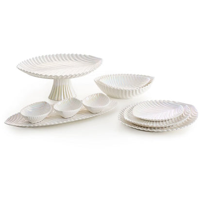Serveringsfad Nela 05 17x48 cm Perlemor 4 Dele