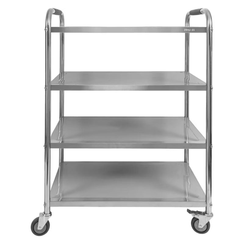 Serveringsvogn 86x54x126 cm Rustfrit Stål