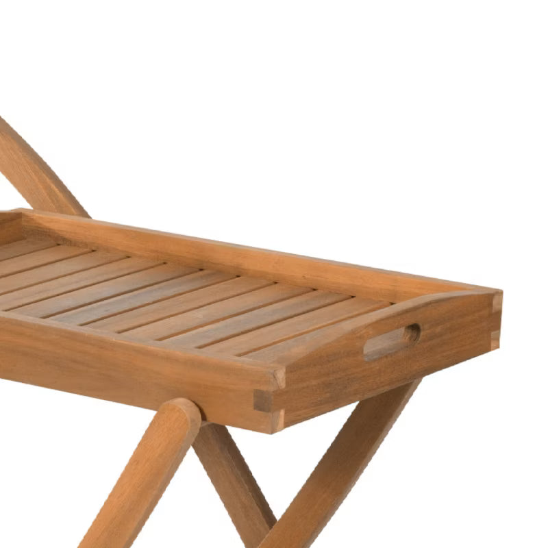 Serveringsvogn FDZN 4050-T 80x50 cm Akacietræ