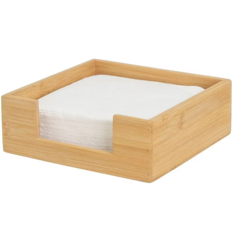Servietholder Bambus 20x20 cm Natur