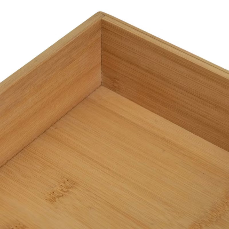 Servietholder Bambus 20x20 cm Natur