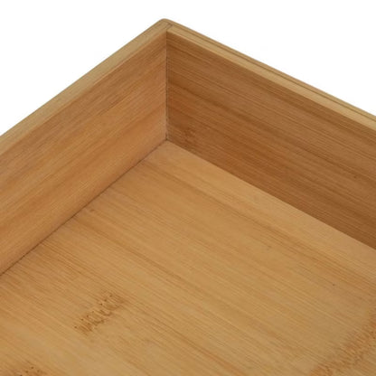 Servietholder Bambus 20x20 cm Natur